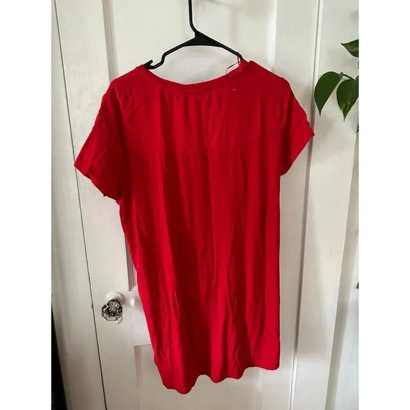 Zara Basic Women’s size Large red dress - Picture 6 of 6
